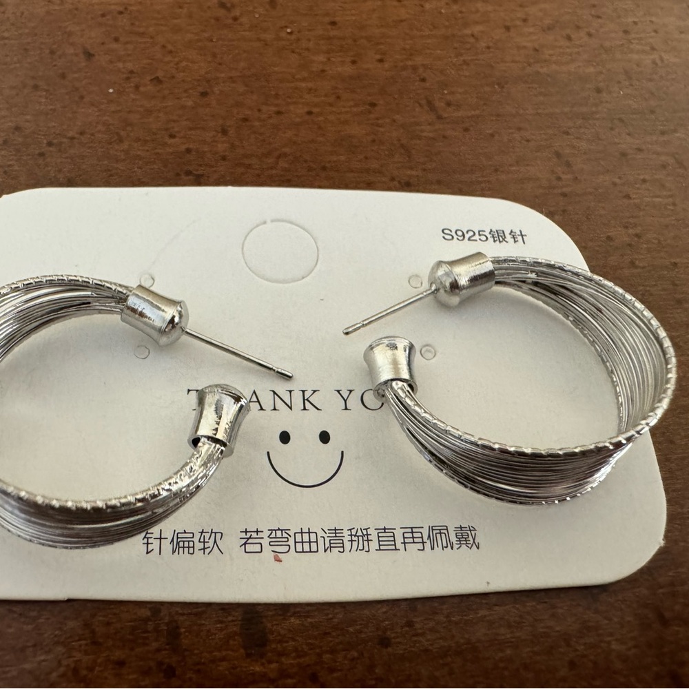 925 Silver Earrings
